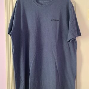 Patagonia Navy Short-Sleeve Logo Tee